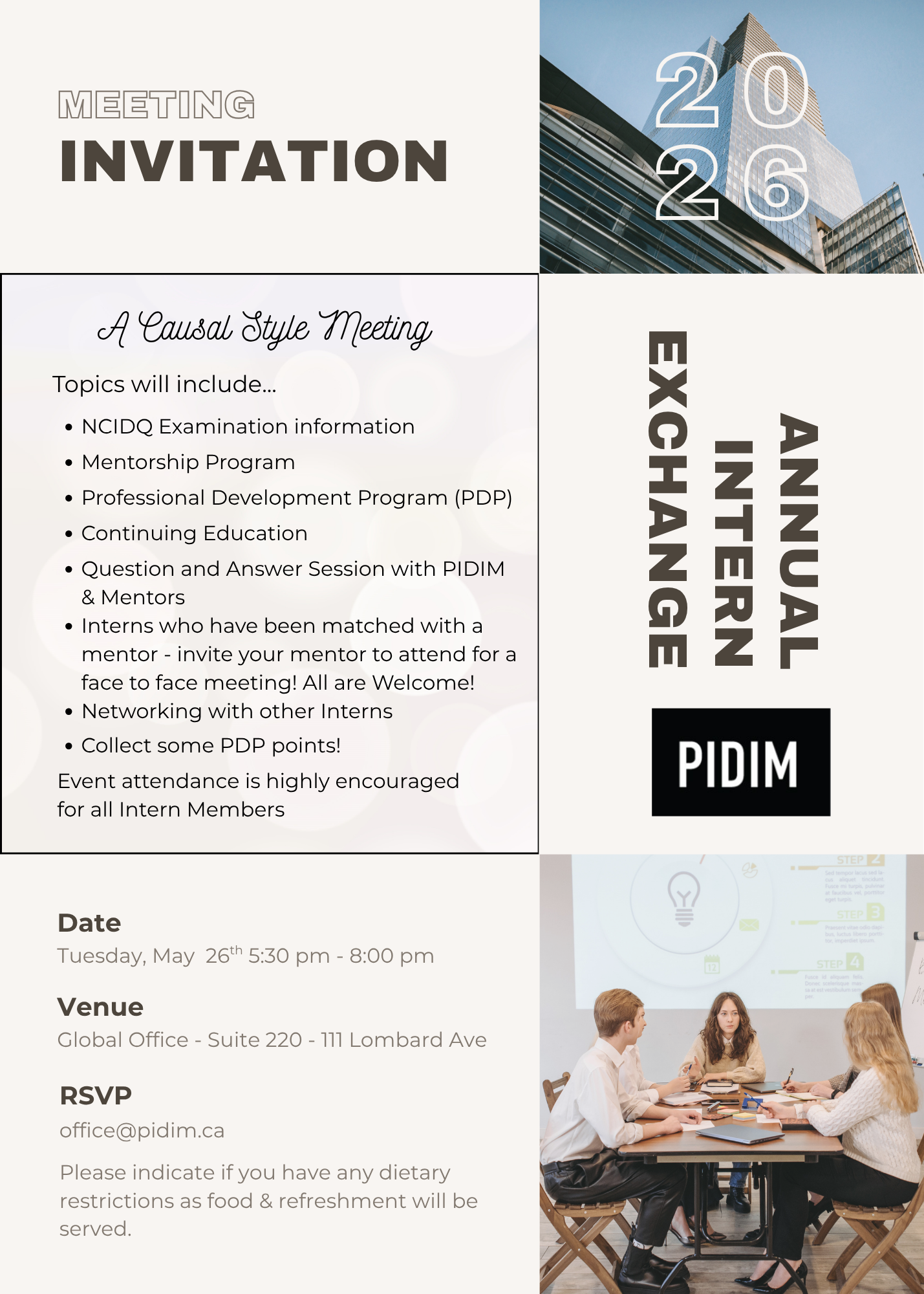 Event poster