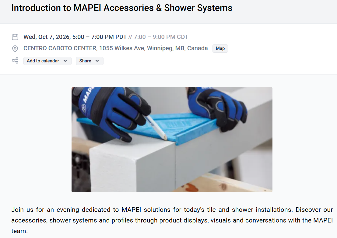 Ceratec | Mapei Event